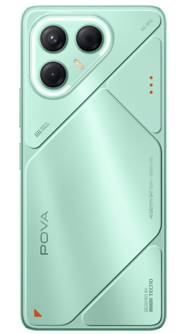 POVA 7 — Oasis Green. The line moves forward.